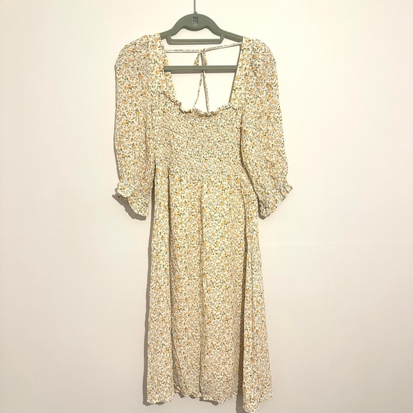 Reformation Fable Dress in Lima Size xl - Picture 2 of 9